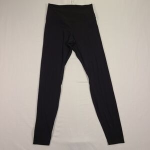 E1 Lululemon Womens size 8 Align Pant 28” Black leggings solid logo LW5CTES